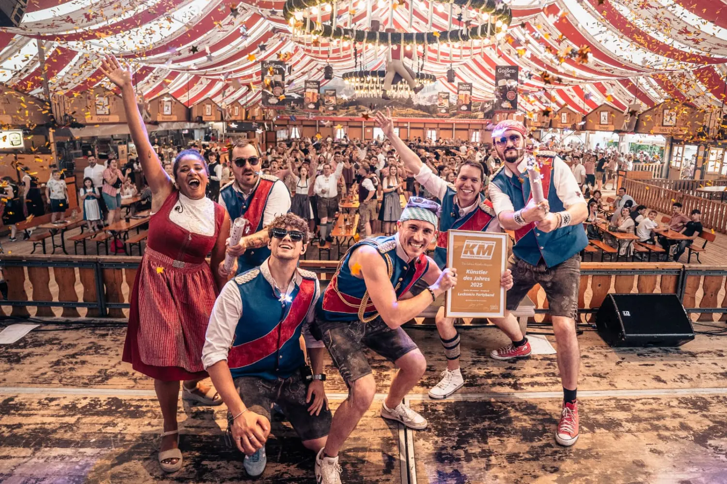 Rockige Partyband Bayern